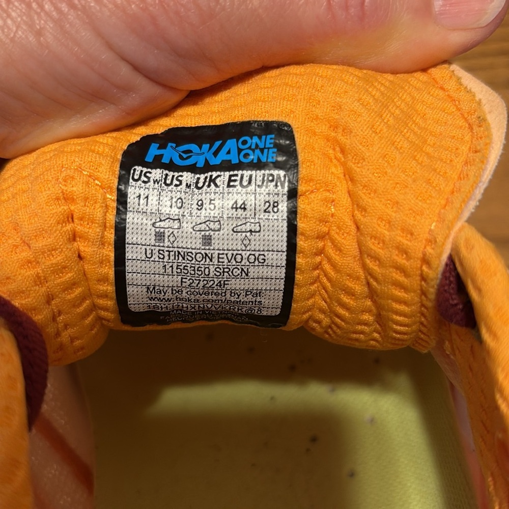 Hoka Stinson trail running shoes - Picture 6 of 6